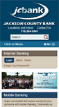 Mobile Screenshot of jacksoncountybank.com