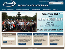 Tablet Screenshot of jacksoncountybank.com